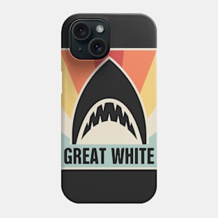 Vintage Great White Shark Phone Case