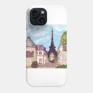 Paris Eiffel Tower Inspired Landscape Phone Case