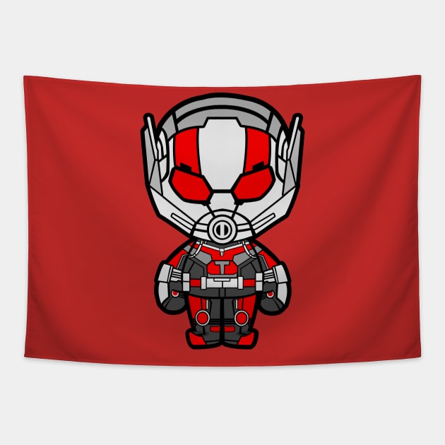 antman chibi Tapestry by nataliawinyoto