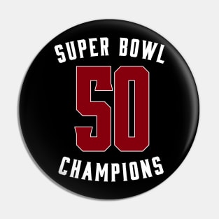 Super bowl 50 Champions Pin