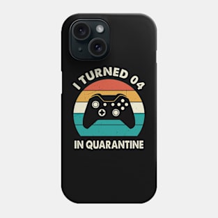 I Turned 4 In Quarantine - Birthday 2017 Gift For 4 Year Phone Case