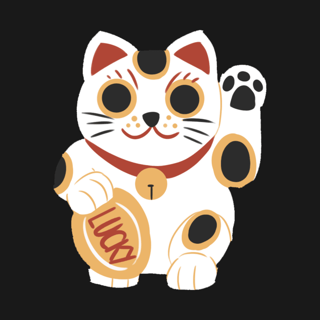 Lucky Cat by Merrilisle