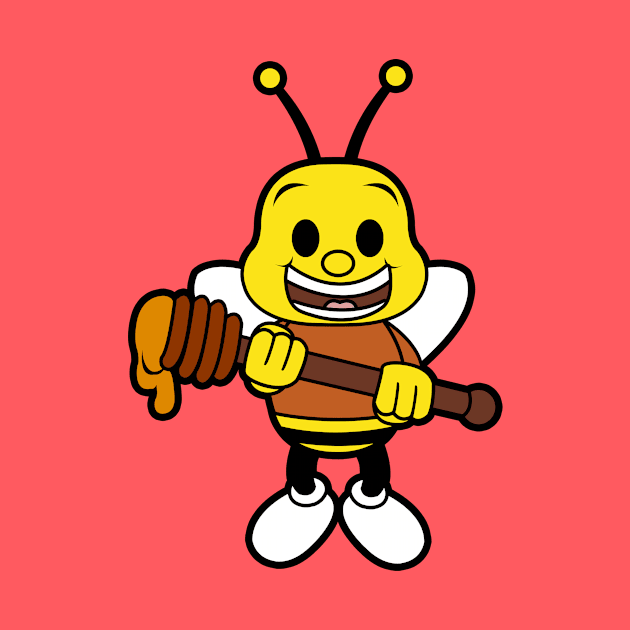 Buzz The Honey Nut Cheerios Bee by liora natalia