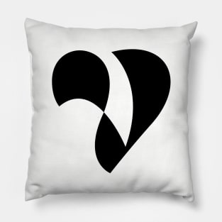 Letter V Pillow