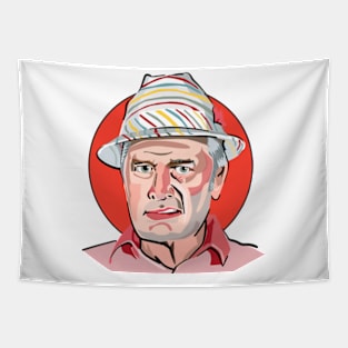 Lou Loomis Al Czervik Caddyshack Fanart Tapestry