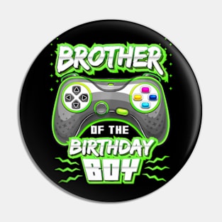 Brother of the Birthday Video Pin