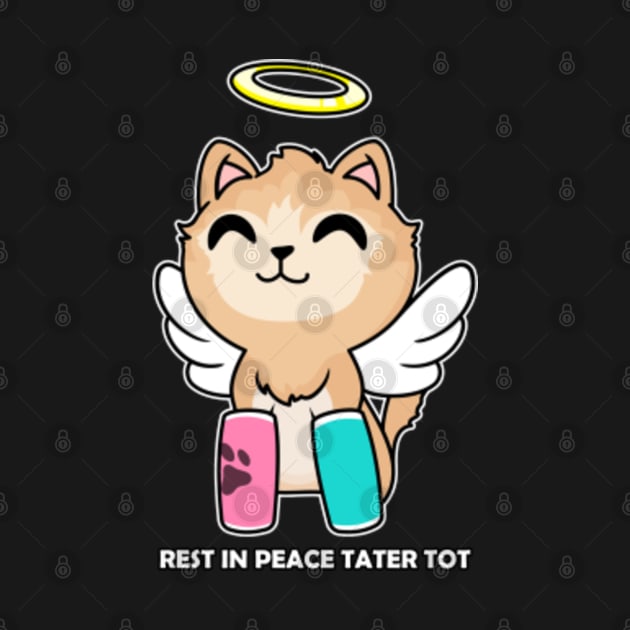 Tater Tot Cat Rip Tater Tot TShirt TeePublic