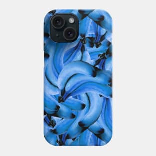 Blue Monkey Stole My Bananas Phone Case