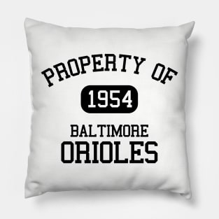 Property of Baltimore Orioles Pillow