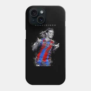 Ronaldinho in abstract art Phone Case