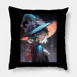 Witch girl Pillow