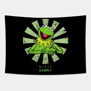 Kermit The Frog Retro Japanese Tapestry