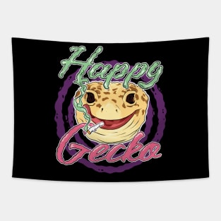 Happy Gecko Tapestry