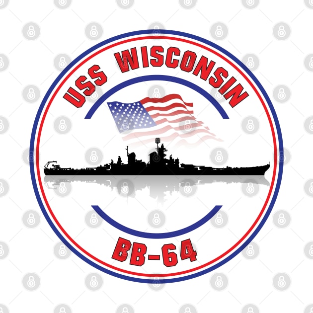 USS Wisconsin BB-64 by darkside1 designs