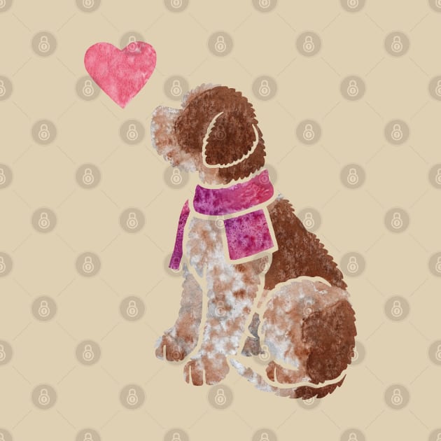 Lagotto Romagnolo by animalartbyjess