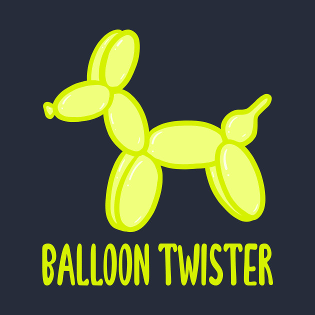 Balloon Twister! (Chartreuse) by KelseyLovelle