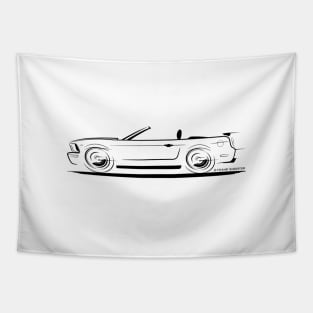 2005-2014 Mustang GT Convertible Tapestry