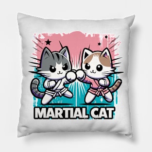 Martial Cat Pillow