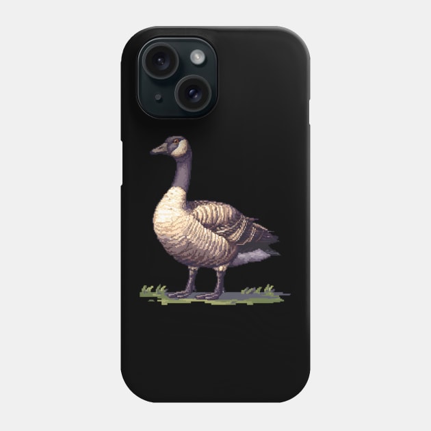 16-Bit Goose Phone Case by Animal Sphere