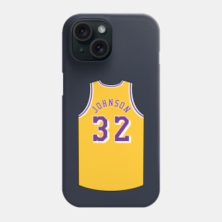 Magic Johnson Los Angeles Jersey Qiangy Phone Case