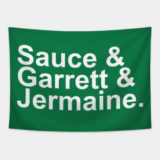 Ahmad ' Sauce ' Gardner, Garrett Wilson, Jermaine Johnson Tapestry