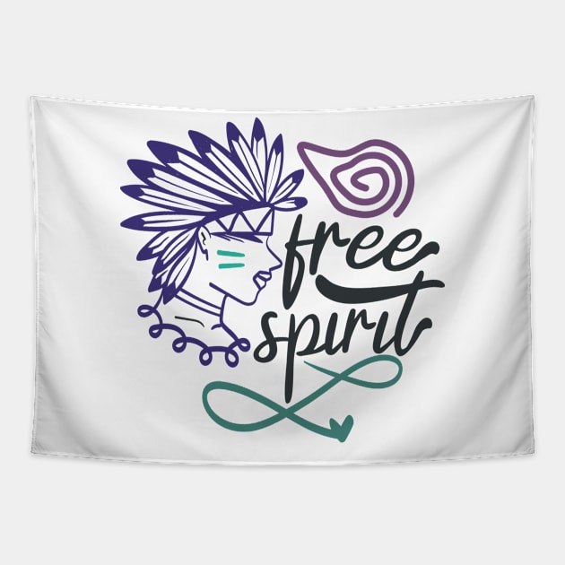 Free Spirit Tapestry by Fox1999