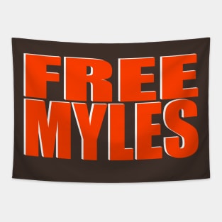 Free myles Tapestry