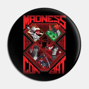 Madness combat ALL 6 MAIN CHARACTERS ART Pin