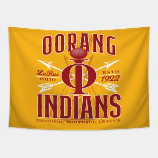 Oorang Indians Football Tapestry