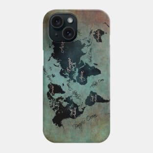 world map  #map #worldmap Phone Case