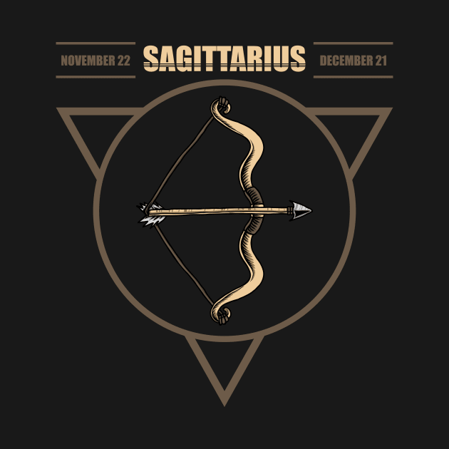 Sagittarius Zodiac Sign by Utopia Shop