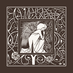 Beardsley Kneeling Angel T-Shirt