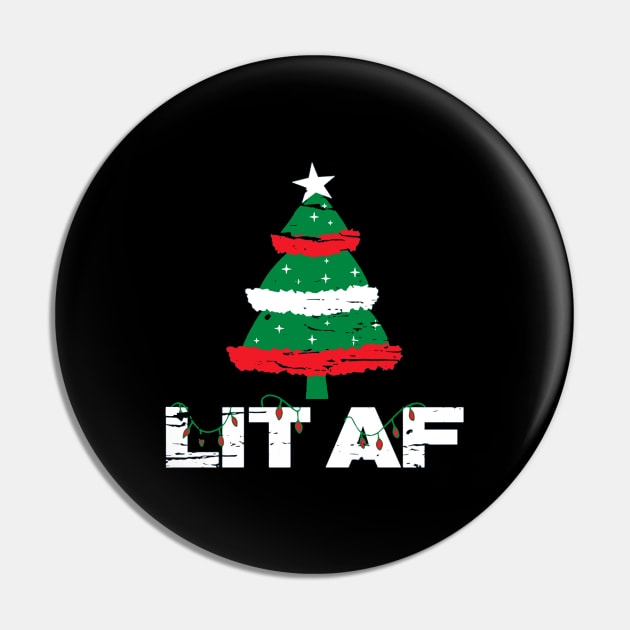 lit af christmas tree Pin by crackdesign