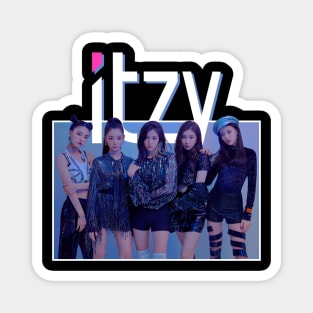 ITZY Blue Magnet