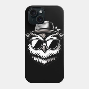 Owls dont need sunglasses Phone Case