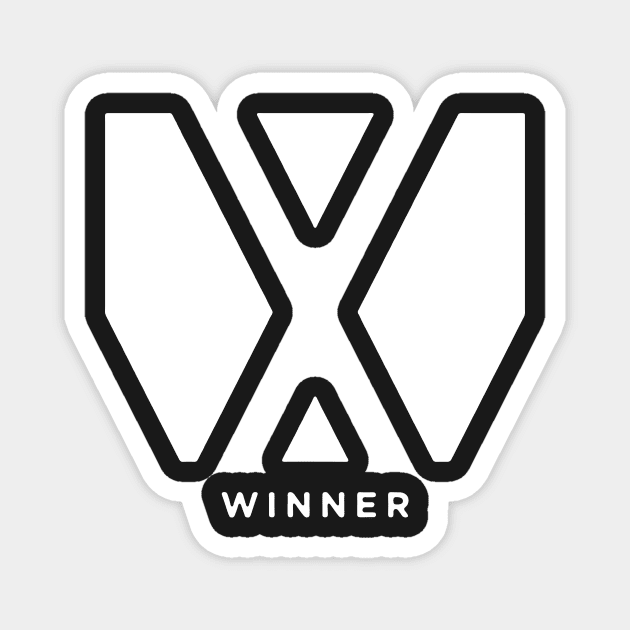 WINNER LOGO EP Magnet by PepGuardi