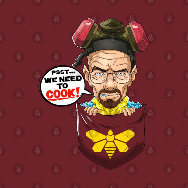 Pocket Heisenberg / Walter White by Purrdemonium