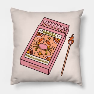 Cancer Matchbox Pillow