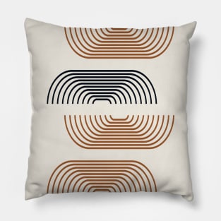 Arches Black Rust Edit Pillow