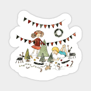 Christmas play Magnet