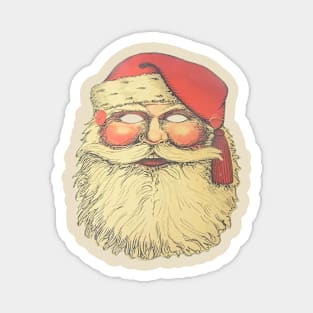 Santa Sees All Magnet