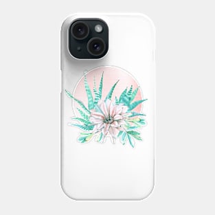 Rose Gold Succulent Sunshine Phone Case