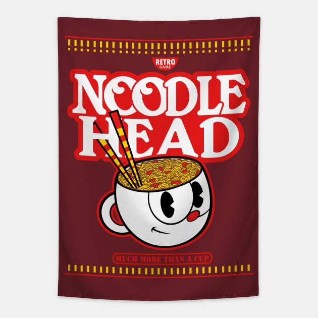 Noodle Head Tapestry by ShayLei