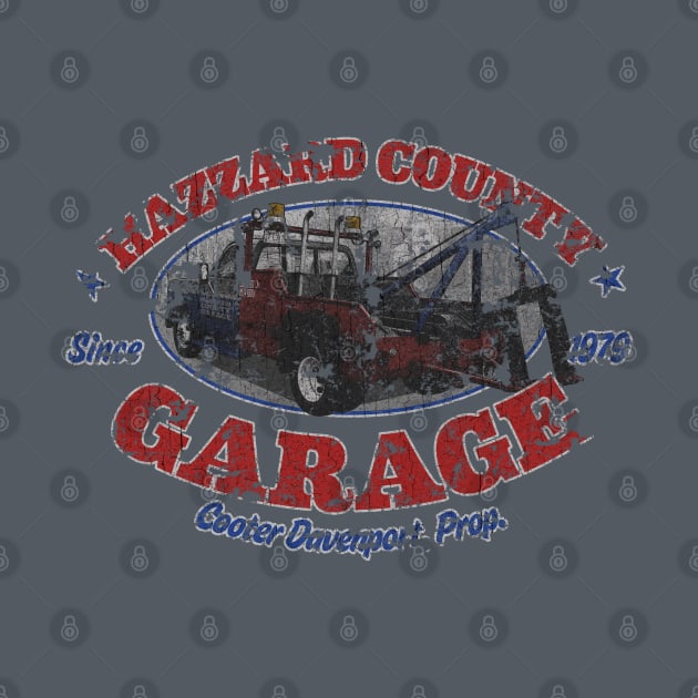 Hazzard County Garage - Vintage by JCD666