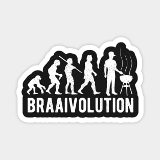 Braai Evolution Grill Expert Funny Family BBQ Magnet