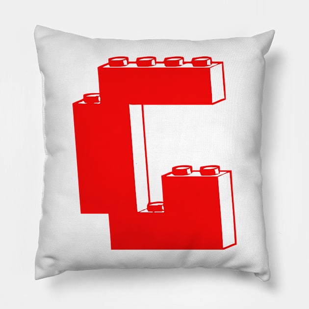 THE LETTER G Pillow by ChilleeW