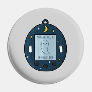 Ghost Tamagotchi Pin