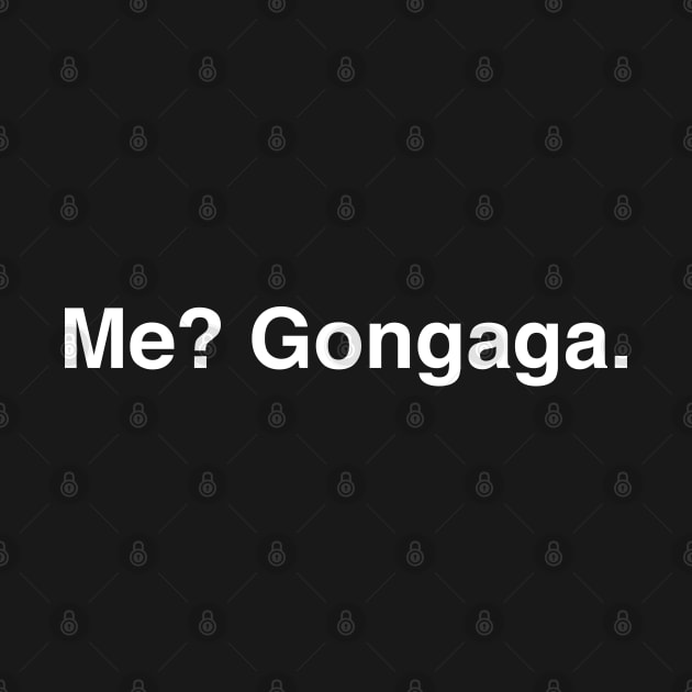 Me? Gongaga Zack Fair Quote (White Text) by inotyler