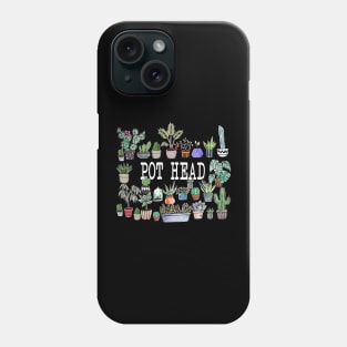 Pot Head Plants Gardening lover Phone Case