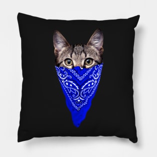 Gangster Cat V2 Pillow